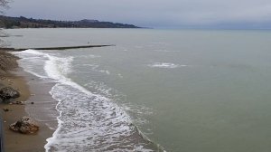 Чёрное море 01.01.2026. Абхазия, Новый Афон, отель Castle.