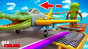 КАКОЙ БРЕЙНРОТ САМЫЙ СИЛЬНЫЙ В ГТА 5? ПЕРЕТЯГИВАНИЕ КАНАТА В GTA 5!  - ЭКСПЕРИМЕНТЫ