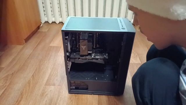 Распаковка новый Игровой компьютер системный блок Intel Core i7 (10 ядер) 32 Гб SSD 1 Тб ЗА 42К смотреть онлайн