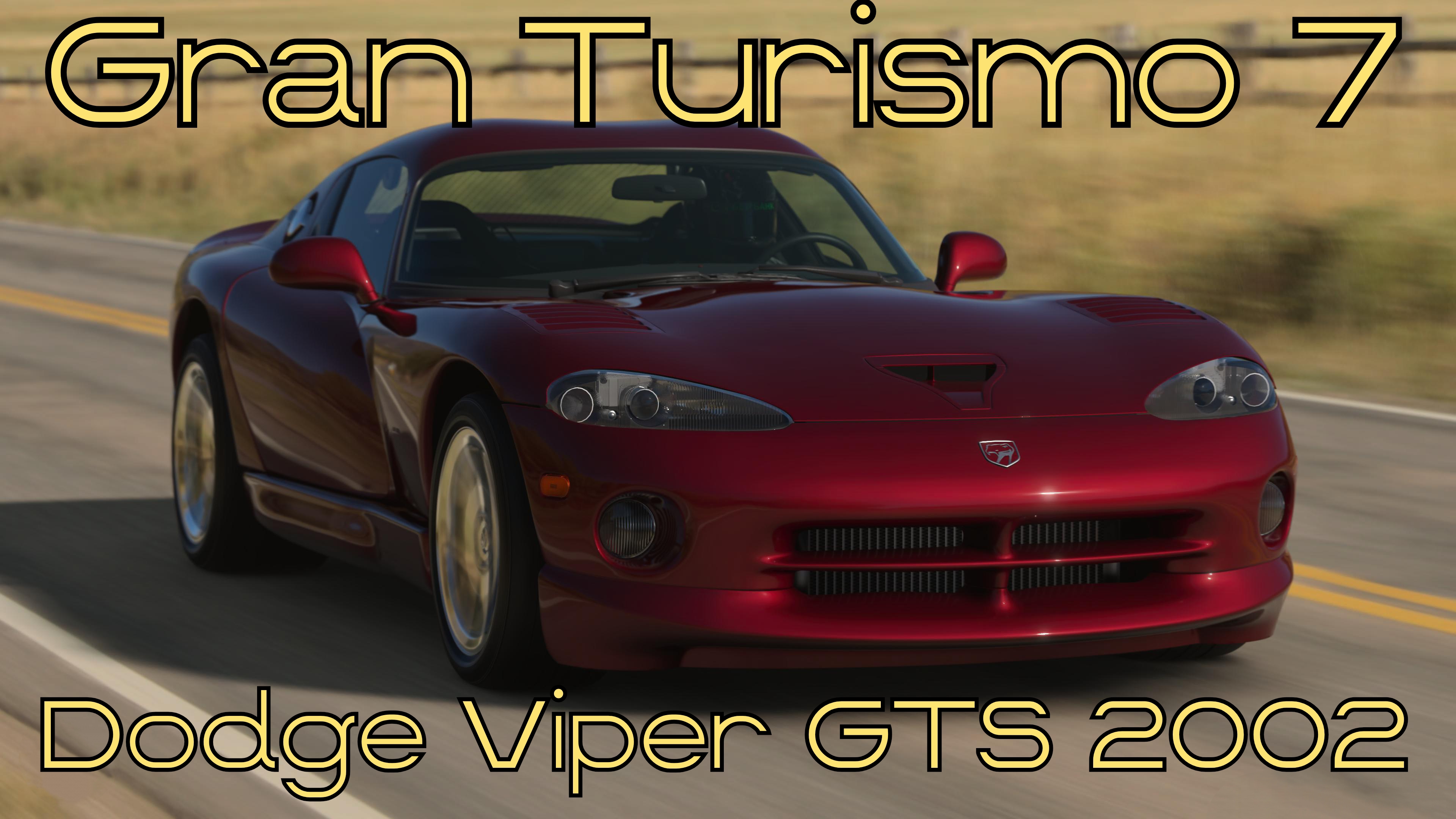 Gran Turismo 7: Dodge Viper GTS 2002 – Американское Наследие Мускул-Каров! 🚗🔥 смотреть онлайн