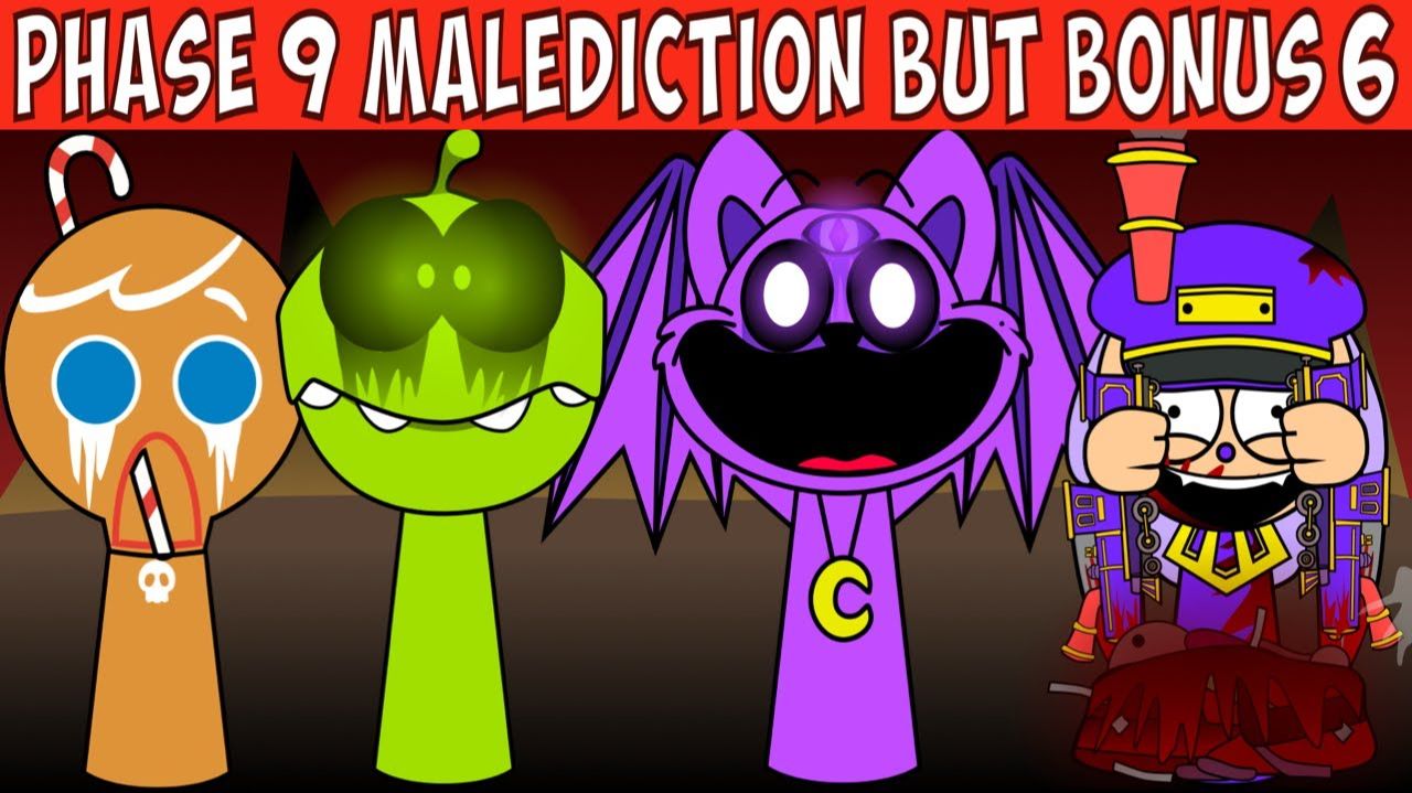 INCRDIBOX SPRUNKI: ФАЗА 9 😈 MALEDICTION НО С БОНУСОМ 6! 💀✨ смотреть онлайн