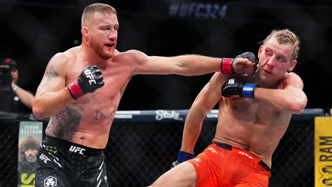 Пимблетт Гейджи. Полный бой на UFC 324 смотреть онлайн