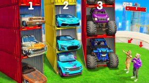 ОТКРЫЛИ БАШНИ ИЗ КОНТЕЙНЕРОВ С ТАЧКАМИ МИСТЕРА БИСТА! БИТВА ЗА КОНТЕЙНЕРЫ В ГТА 5 ОНЛАЙН