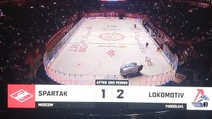 Обзор матча КХЛ Спартак - Локомотив