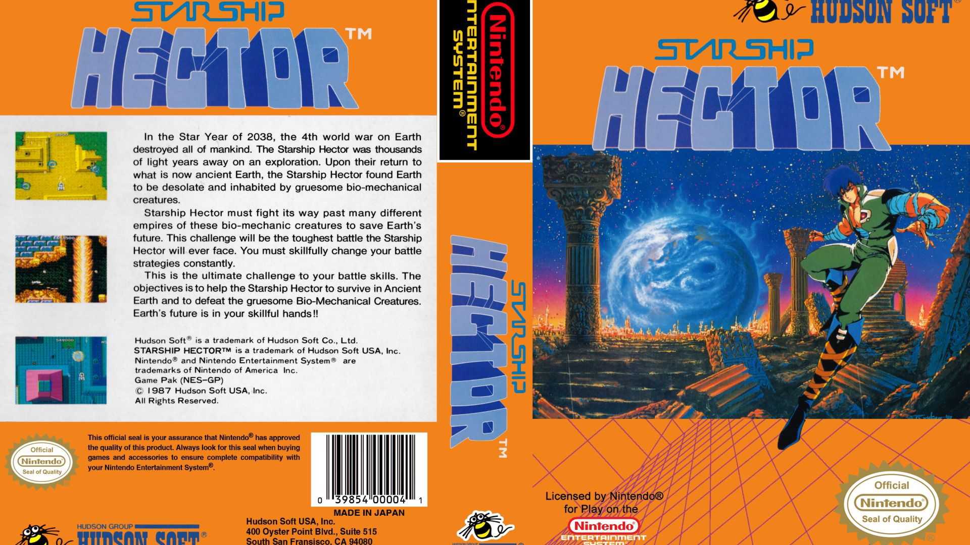 Starship Hector NES