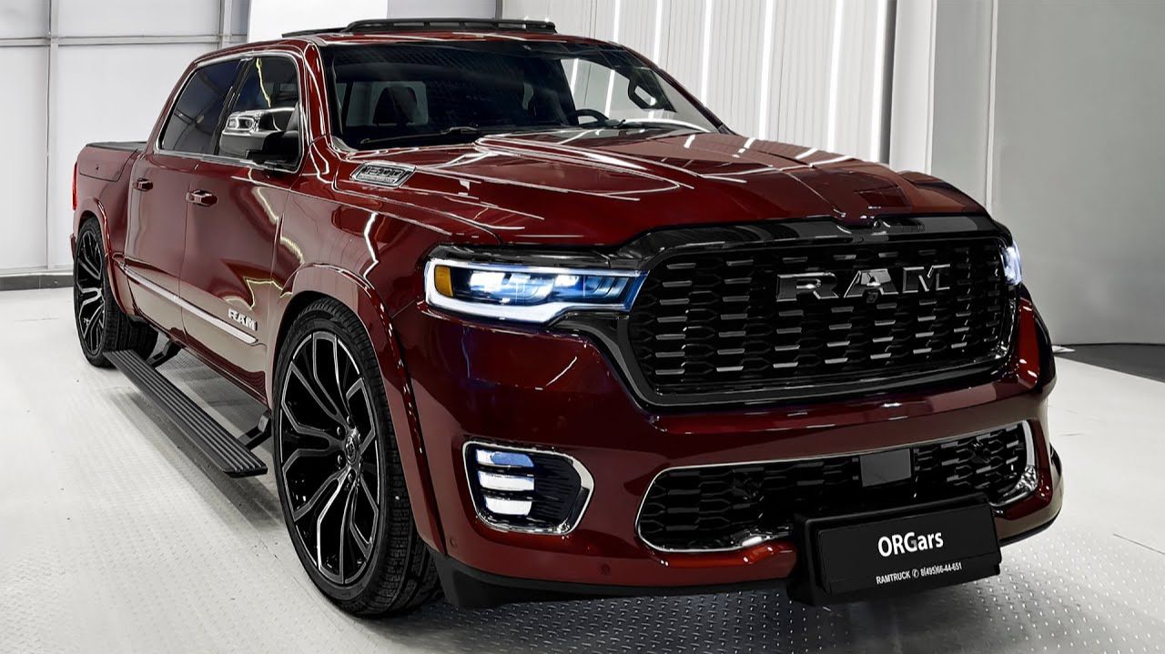Dodge RAM 1500 Tungsten 2026 года — звук, интерьер и экстерьер. смотреть онлайн