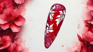 Красный маникюр,  который цепляет глаз. МК