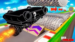 КАК ДАЛЕКО РАНДОМНАЯ ТАЧКА ИЗ ЛАКИ БЛОКА СМОЖЕТ ПЕРЕПРЫГНУТЬ МЯСОРУБКУ? ЭКСПЕРИМЕНТЫ ГТА 5