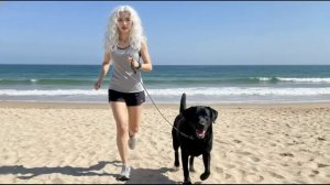 Барби с доберманом