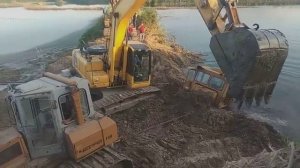 Спасение  утонувшего Бульдозера 🤯🕹