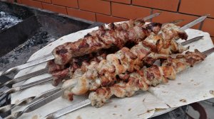 Декабрьский шашлык курица/свинина 13.12.2025