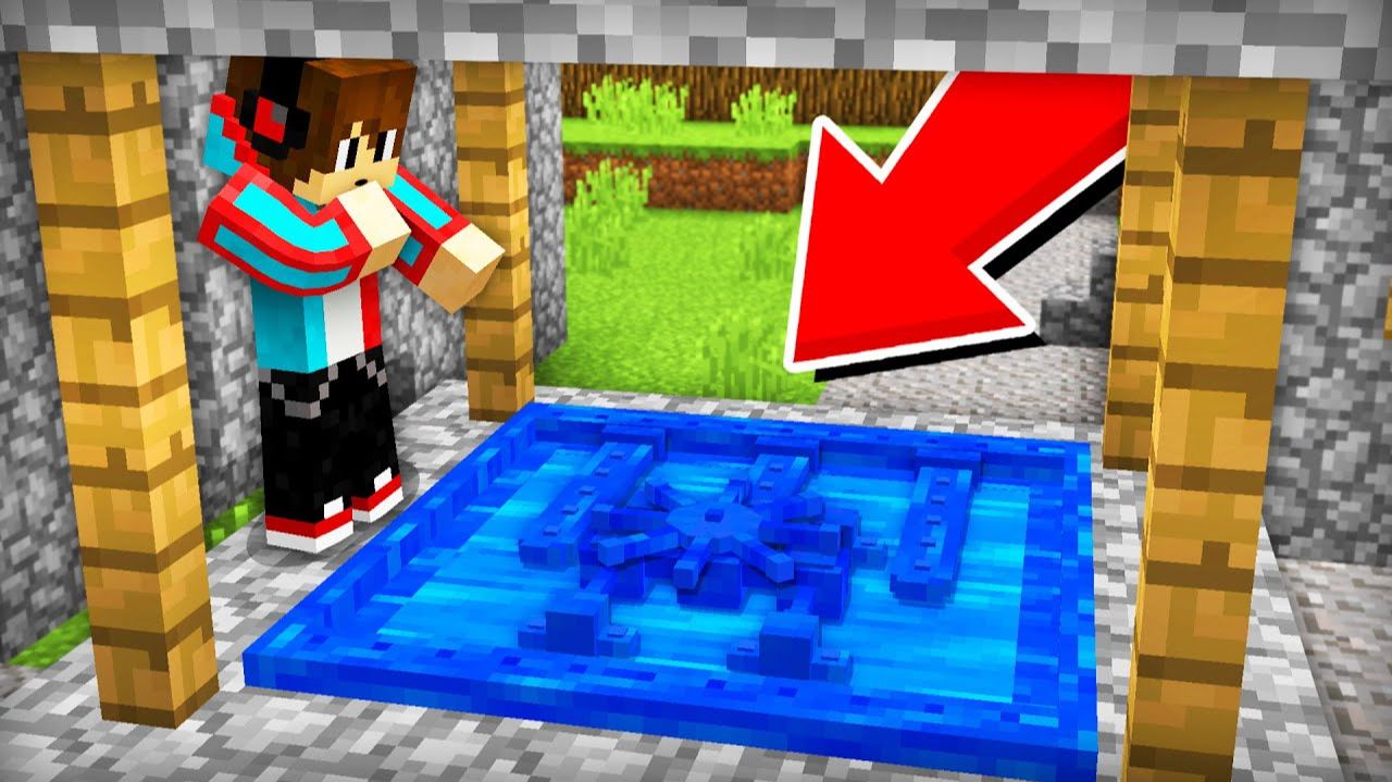 Я НАШЁЛ СЕКРЕТНУЮ ДВЕРЬ ИЗ ВОДЫ ВНУТРИ КОЛОДЦА В МАЙНКРАФТ | Компот Minecraft смотреть онлайн