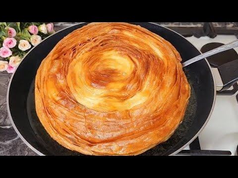 Боже как вкусно! Мука + Вода. Я НЕ УСТАЮ ИХ ГОТОВИТЬ. ТАКОЕ ПРИГОТОВЛЕНИЕ ВЫ ЕЩЁ НЕ ВИДЕЛИ. Катлама смотреть онлайн