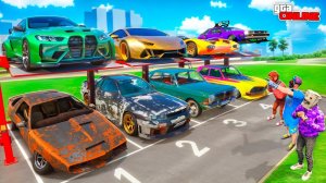 РАНДОМ ВЫБИРАЕТ ОТ САМОЙ ДЕШЕВОЙ ДО САМОЙ ДОРОГОЙ ТАЧКИ НА ПАРКОВКЕ! БИТВА РАНДОМА В GTA 5 ONLINE