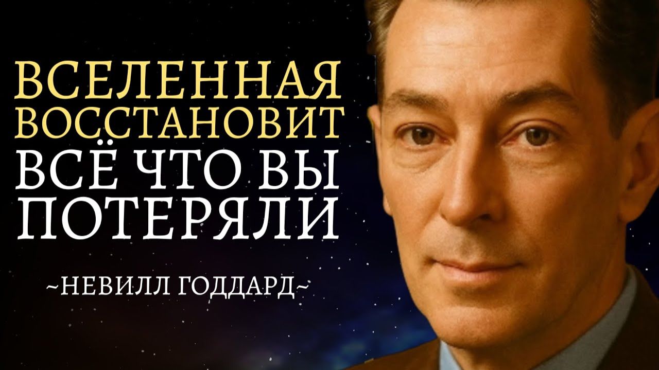 Закон Восстановления : Ничто не может быть утрачено ! 🔥Невилл Годдард🖕 смотреть онлайн