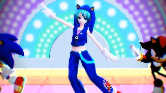 Miku Hatsune - Electric Angel (Sonic & Sonic Shadow Dance) смотреть онлайн