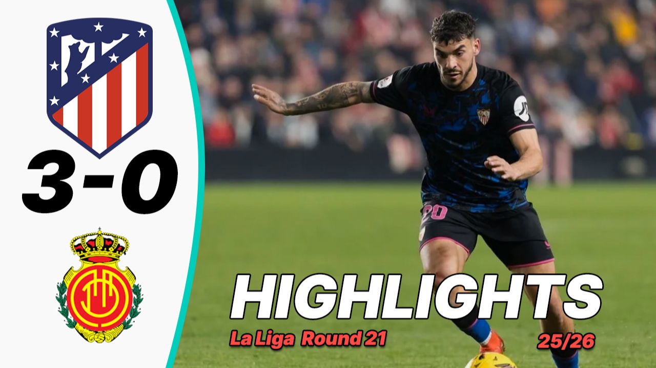 Атлетико — Мальорка 3:0. Обзор матча. Ла Лига 25/26. Тур 21 смотреть онлайн