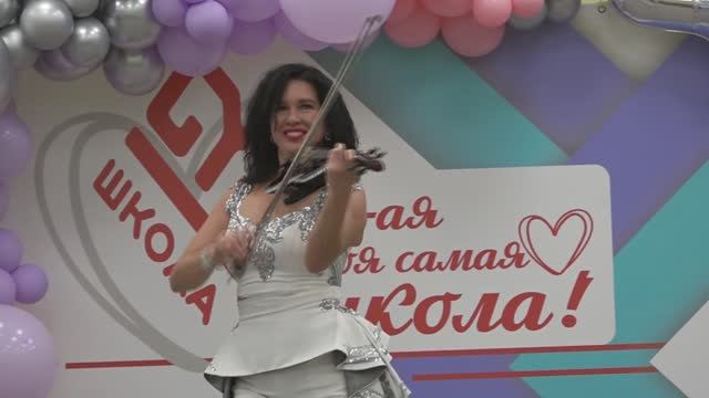 Наталья Гранта Скрипачка Электроскрипка В мире музыки смотреть онлайн