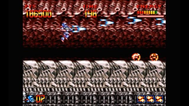 Super Nintendo (Snes) 16-bit Super Turrican Stage 4-2 Прохождение смотреть онлайн