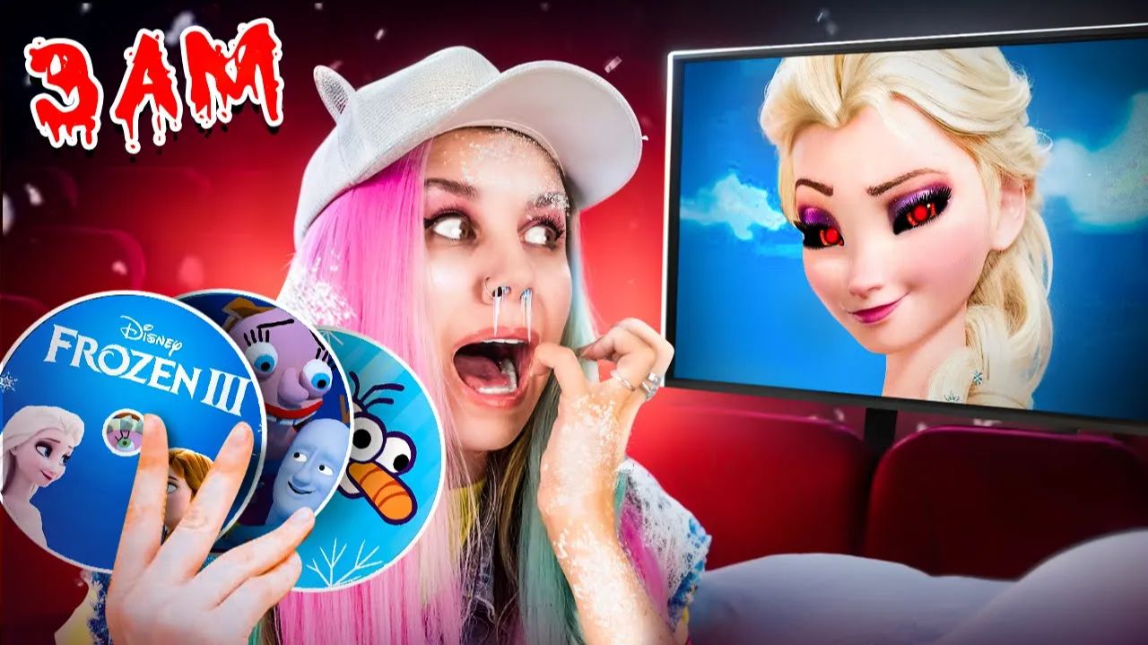 НИКОГДА НЕ СМОТРИТЕ ВСЕ ФИЛЬМЫ «ЭЛЬЗА» В 3 ЧАСА НОЧИ!!! смотреть онлайн