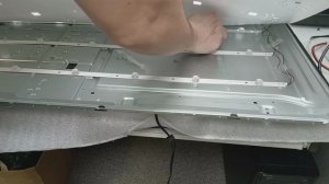 ремонт телевизора haier 55 smart tv dx2, нет подсветки