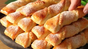 Творожное печенье с нежной начинкой! Тает во рту! Простой и очень удачный рецепт