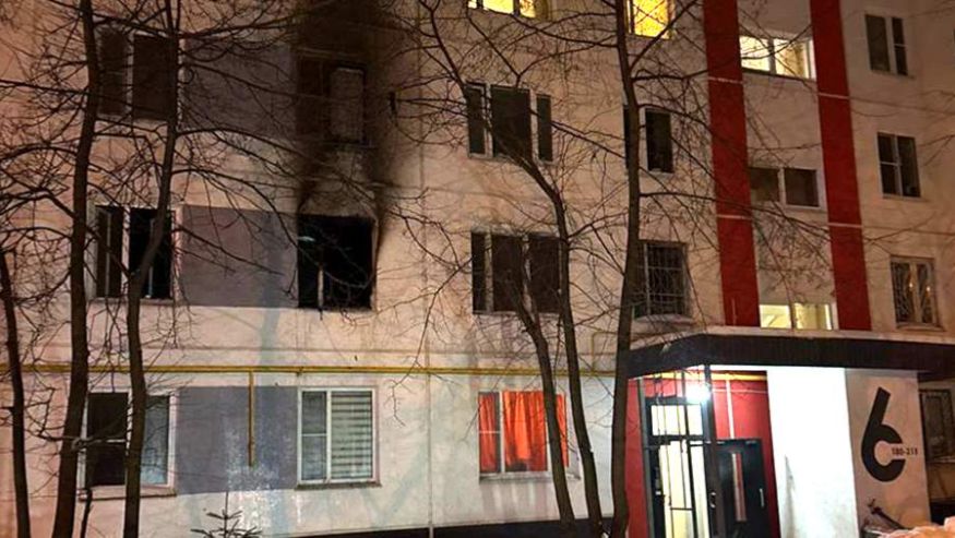 Число погибших при пожаре на западе Москвы увеличилось до двух смотреть онлайн