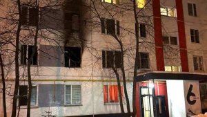 Число погибших при пожаре на западе Москвы увеличилось до двух
