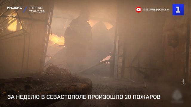 За неделю в Севастополе произошло 20 пожаров смотреть онлайн