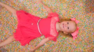 Настя в музее мороженного