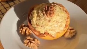 Печёные яблочки с творогом 🍎