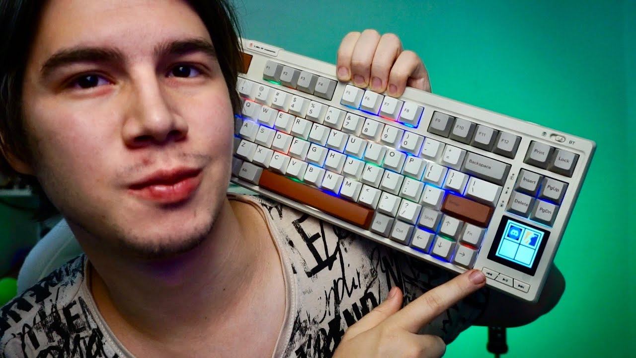 АСМР ТАППИНГ, РАСПАКОВКА EPOMAKER RT80 смотреть онлайн