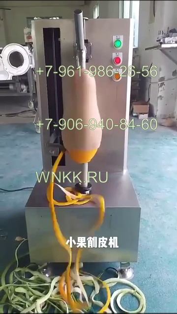 Машина для чистки овощей и фруктов от кожуры NFL914 смотреть онлайн