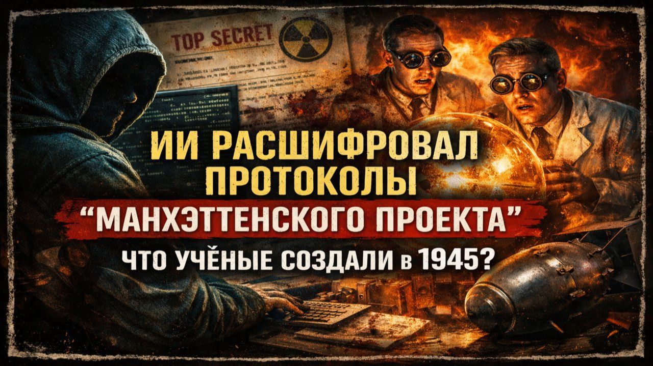 ИИ вскрыл секретные протоколы Манхэттенского проекта: что на самом деле создали в 1945? смотреть онлайн
