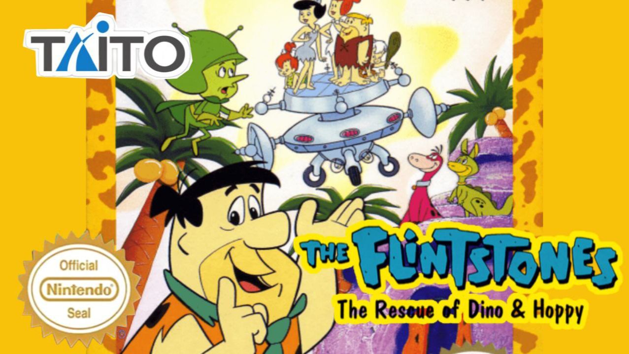 Flintstones - Rescue of Dino & Hoppy | NES | Полное прохождение смотреть онлайн