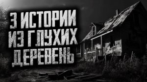 3 истории из глухих деревень. Страшные истории на ночь. Мистика. Страшилки на ночь.