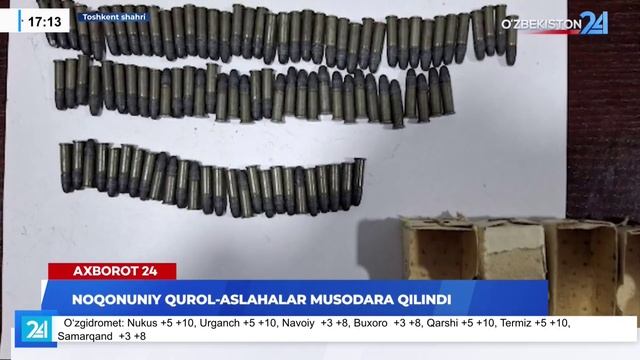 Noqonuniy qurol-aslahalar musodara qilindi смотреть онлайн