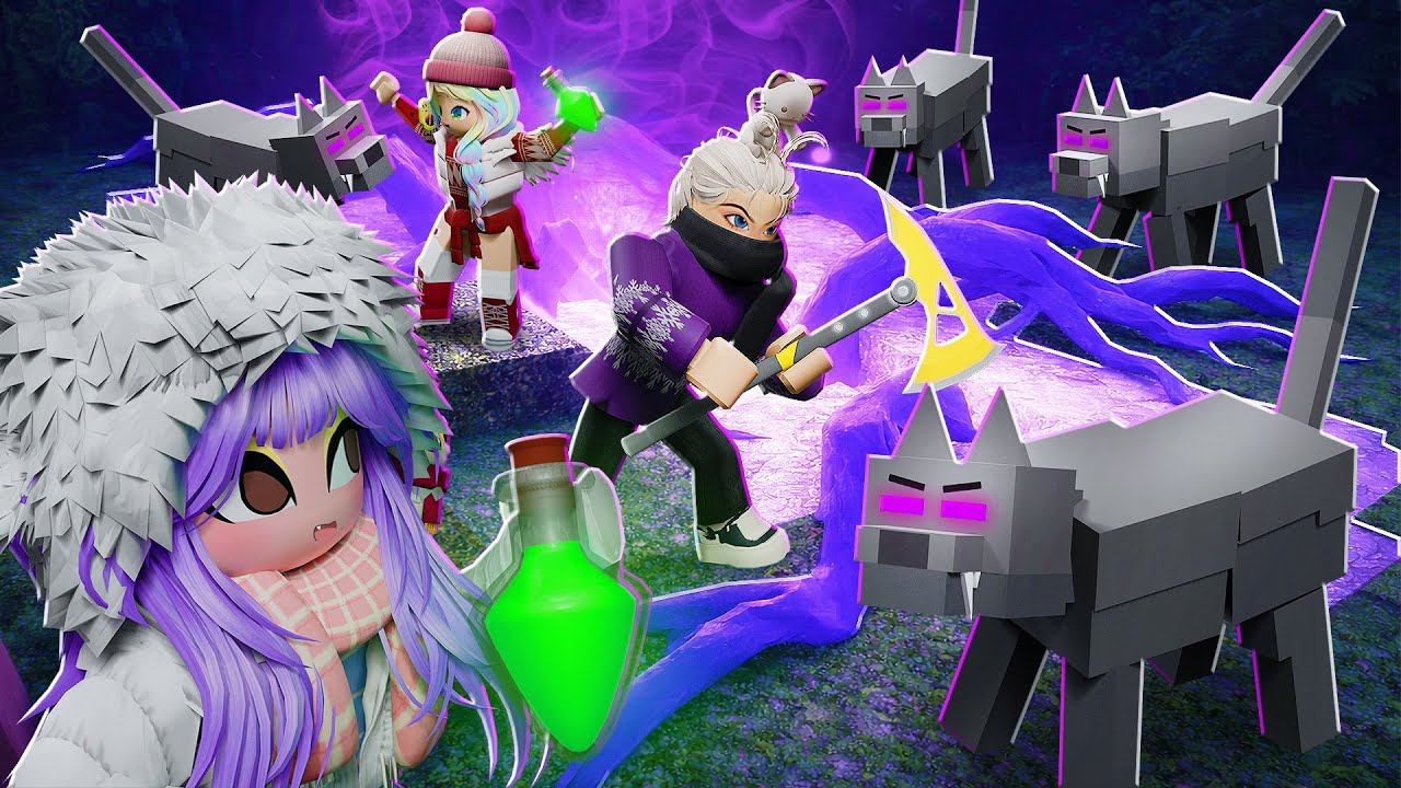 ЛЕС ЗАРАЖЁН! ПРОХОДИМ НОВЫЙ ХАРДМОД! Roblox 99 Nights in the Forest смотреть онлайн