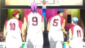 Смешной момент с аниме баскетбол Куроко фильм последняя игра