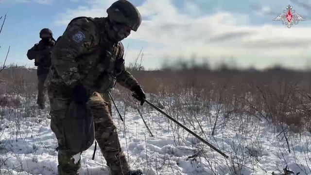 Боевая работа саперов ГрВ «Центр» смотреть онлайн
