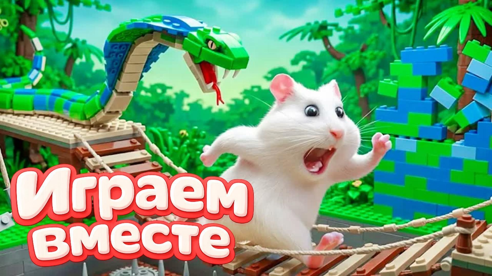 НОВЫЙ ОПАСНЫЙ ЛАБИРИНТ ДЛЯ ХРАБРОГО И УМНОГО ХОМЯКА 🐹 ВИДЕО ДЛЯ ДЕТЕЙ ! ЧАСТЬ 12 смотреть онлайн