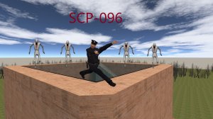 SCP-096 Скромник Гоняется ЗА МНОЙ В Лабиринте В ►Garry's Mod
