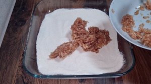 Болгарский насыпной яблочный пирог