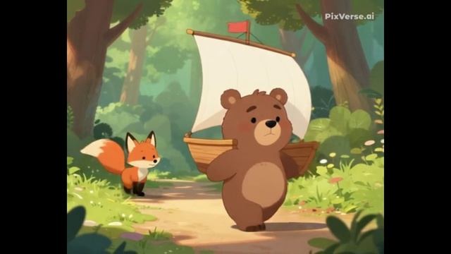 Красивый парус медвежонка Бумки смотреть онлайн