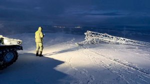 В Мурманской области, где устраняют аварию на ЛЭП, синоптики пообещали похолодание