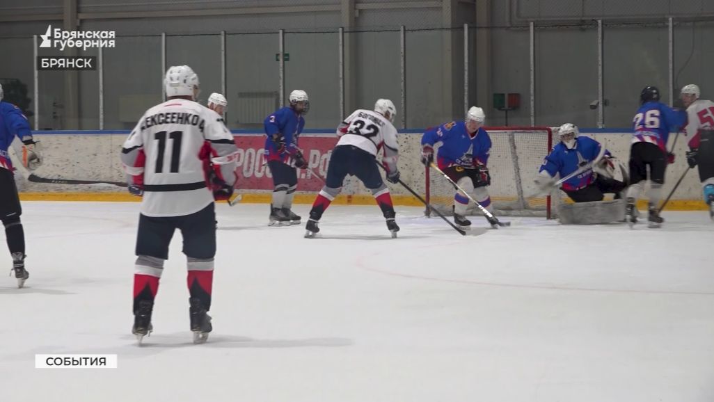 В Татьянин день брянские студенты и чиновники устроили хоккейное шоу смотреть онлайн