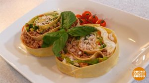 Готовим рулет-лазанью с разными начинками. Доброе утро. Фрагмент выпуска от 26.01.2026