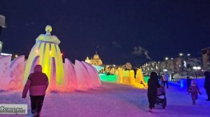 Путешествие по Салехарду. Ледовый городок. Собор. Ямало-Ненецкий АО. ЖизньСеверян. январь 2026