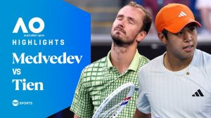 25.01.2026 | ОБЗОР ИГРЫ | Даниил Медведев - Лёнер Тьен | 4-й круг | AO 2026 | Highlights