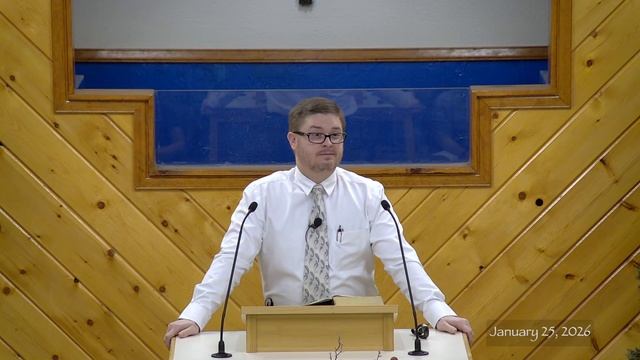 January 25-2026 Sunday Service